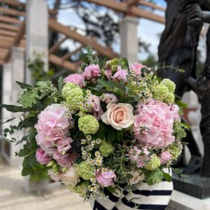 Bouquets Fleurs couleurs pastels