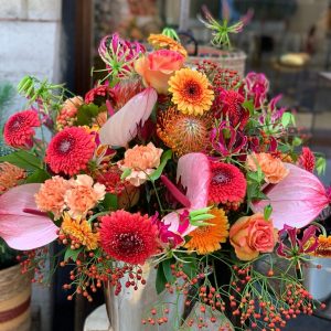 Bouquets Fleurs colorées