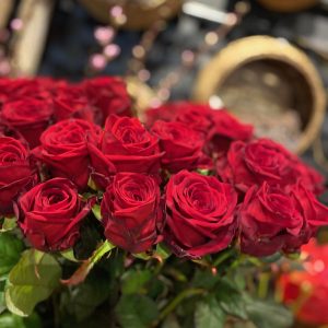 Bouquet roses rouges